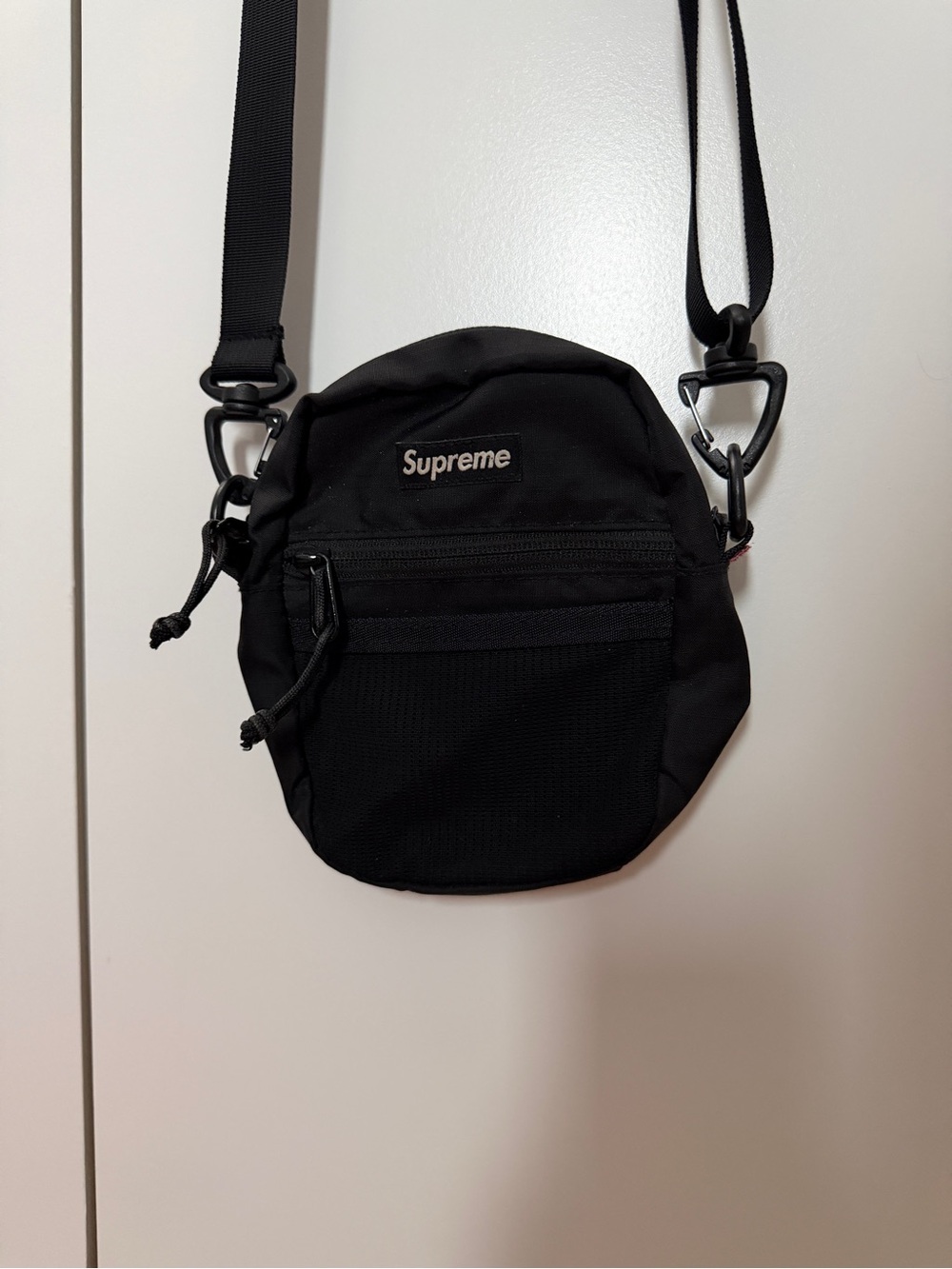 Supreme Small Shoulder Bag Black SS17